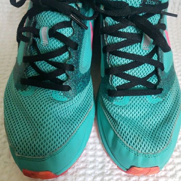 Nike Women's Zoom Fly 630995-301 Blue Turquoise Running Sneakers Size 10.5 US - Picture 5 of 12